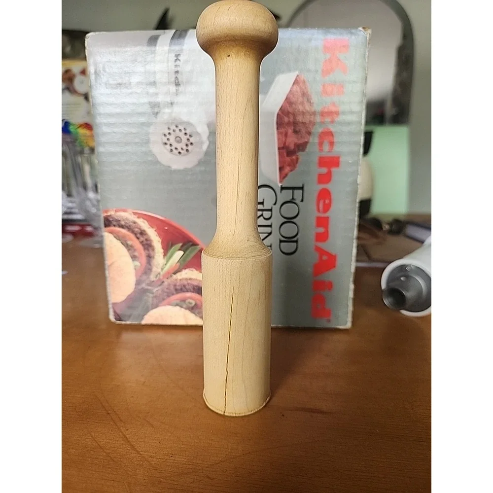 KitchenAid FGA Food Grinder Mixer Replacement Wood‎ Pusher Stomper Original Part